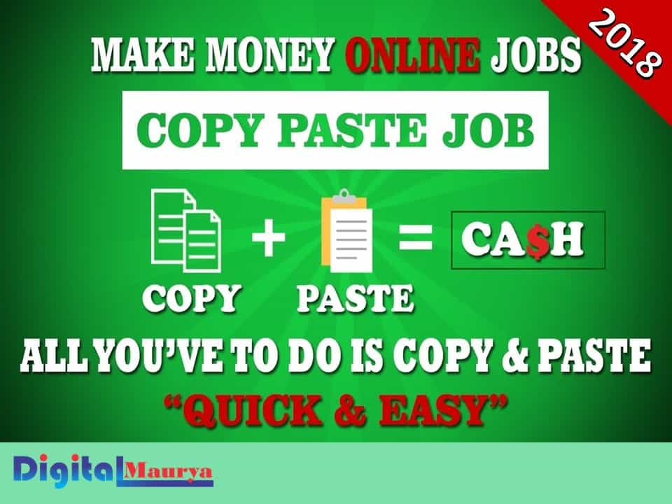 work at home data entry jobs without investment or registration fee