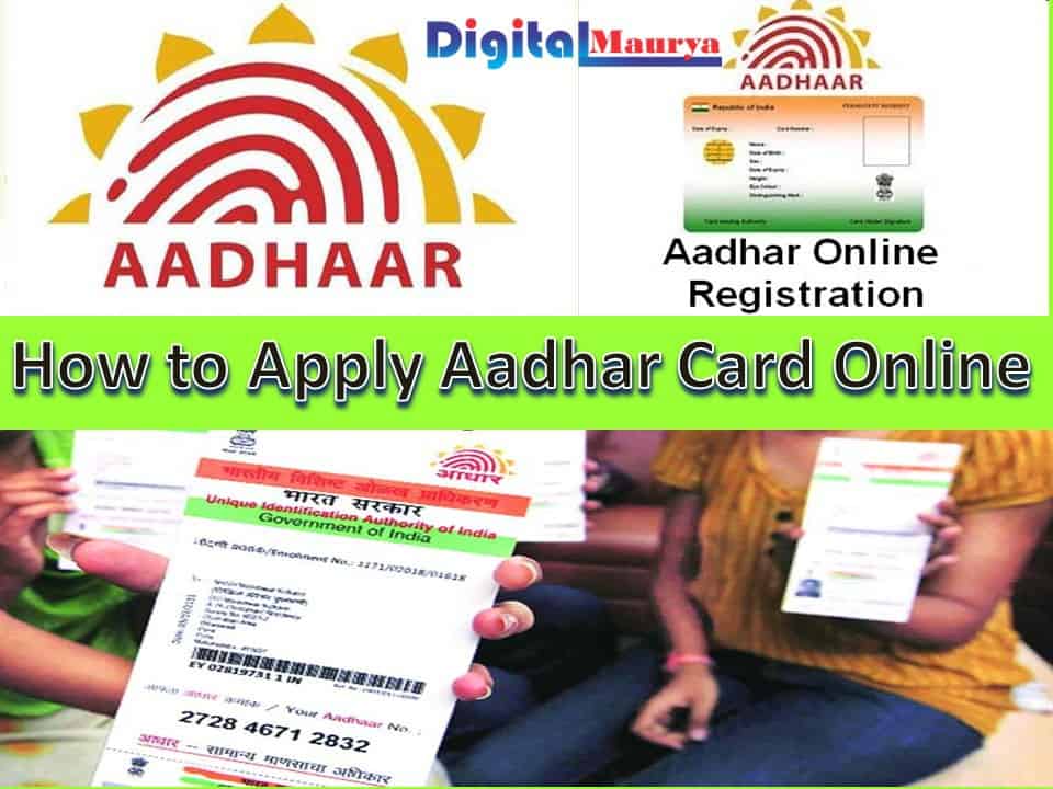 How to Apply Aadhar Card Online