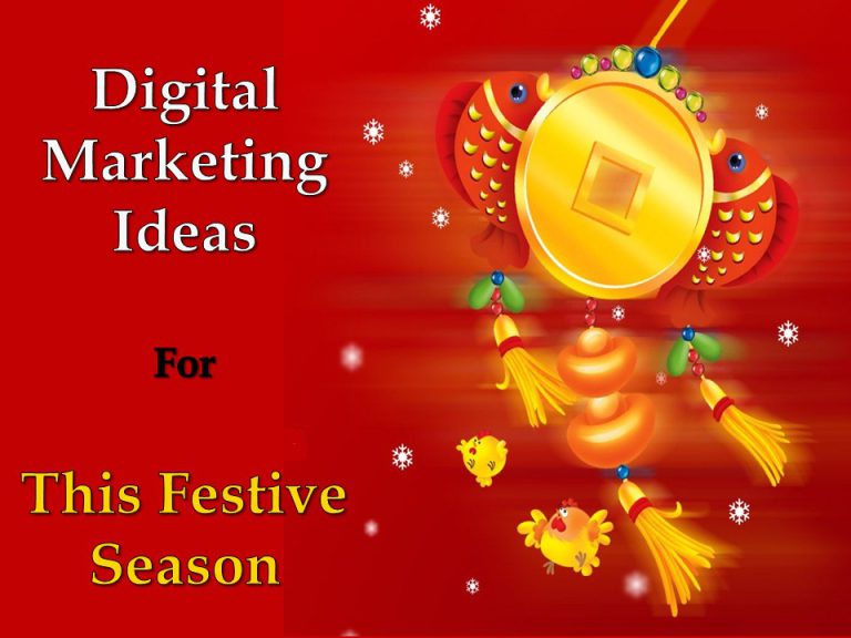 Digital Marketing Ideas for This Festive Season