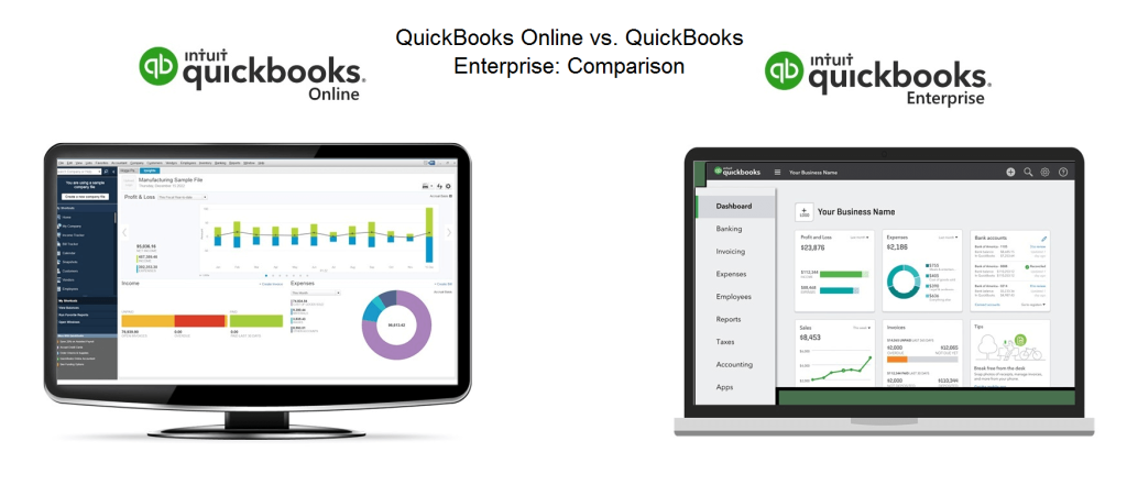 QuickBooks Online vs. QuickBooks Enterprise Comparison